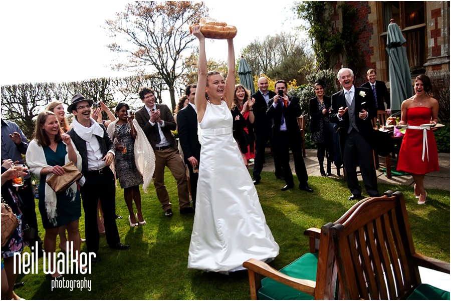 Bulgarian wedding traditions at Horsted Place