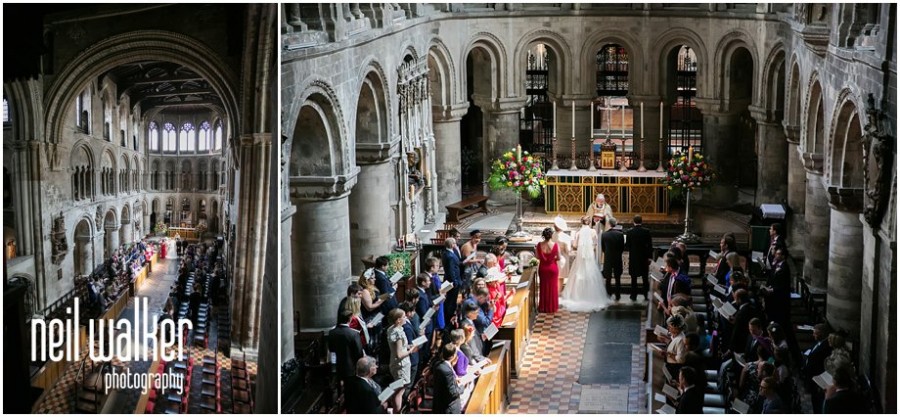 A wedding at St Bartholomew the Great in London