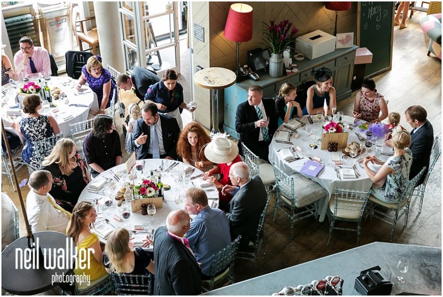 A wedding at The Oyster Shed in London