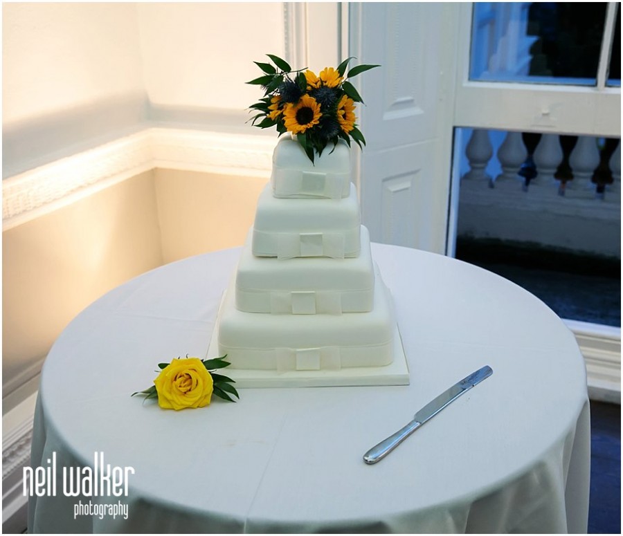 a wedding cake 