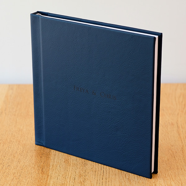 A storybook wedding album