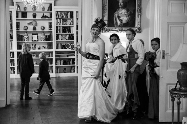 Castle Goring wedding photographer – 200 the bride and her bridesmaids