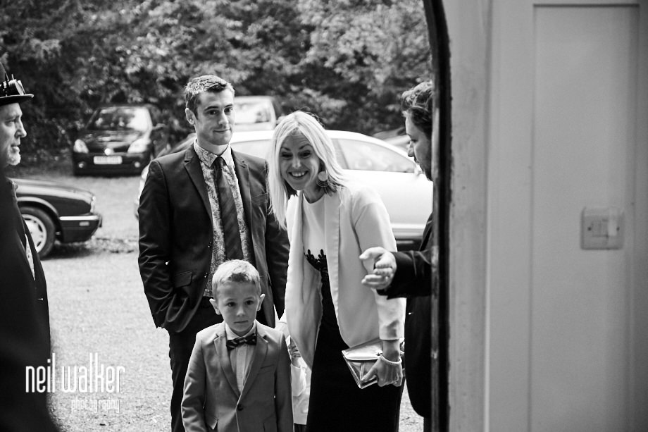 guests arriving at Castle Goring